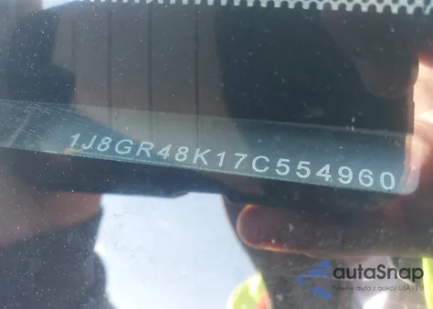 2007 Jeep Grand Cherokee Laredo из США, поврежденный, VIN 1J8GR48K17C554960